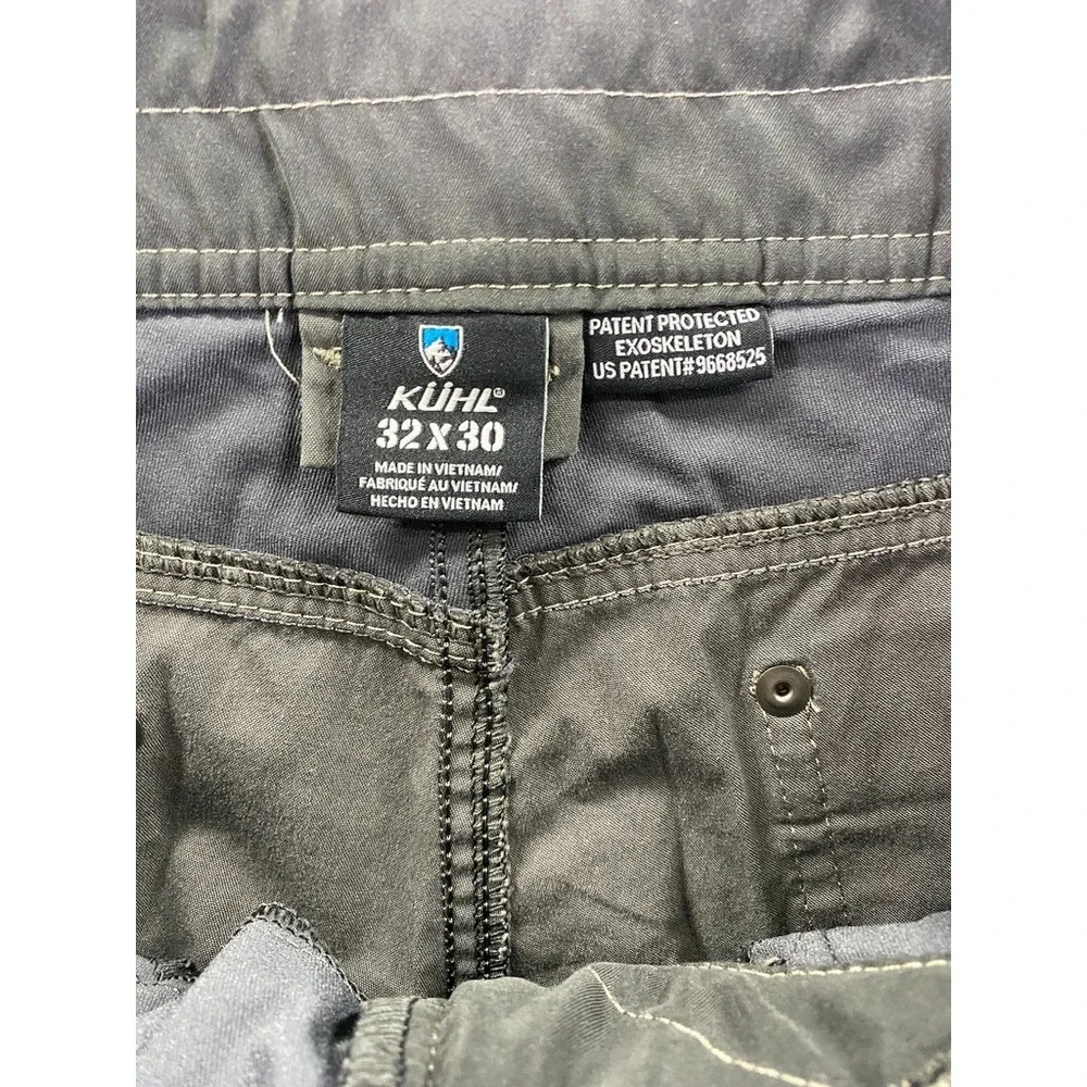 KUHL Pants Mens 32x30 Radikl Dark Grey Enduro Fabric Hybrid Stretch Hiking